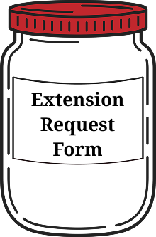 link to extension request form